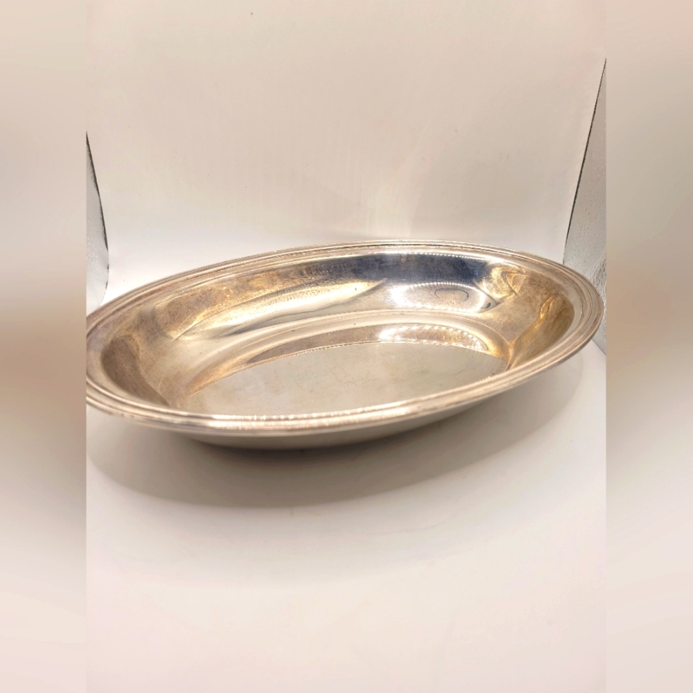 Vintage Silver Serving Dish